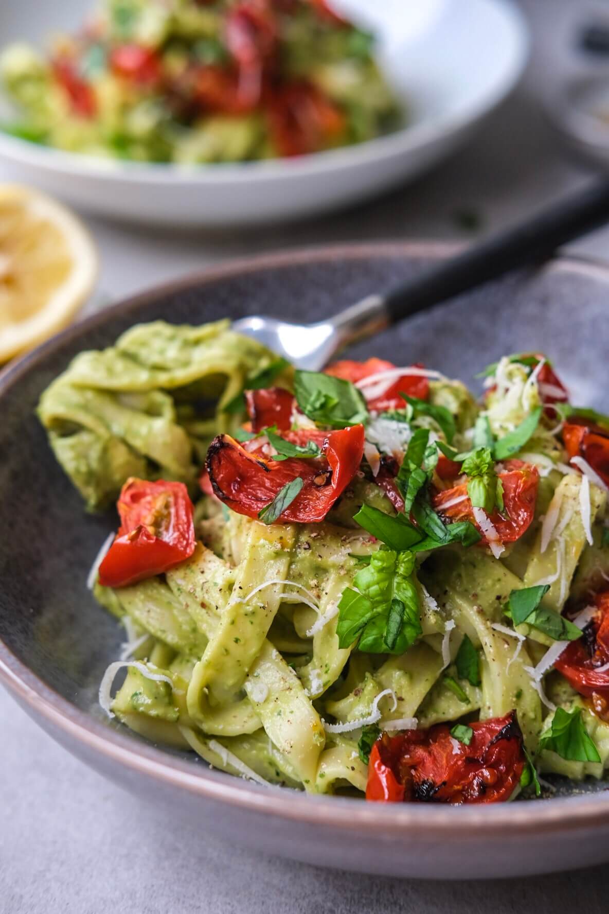 Pasta med avocadocreme - Christina Bønding